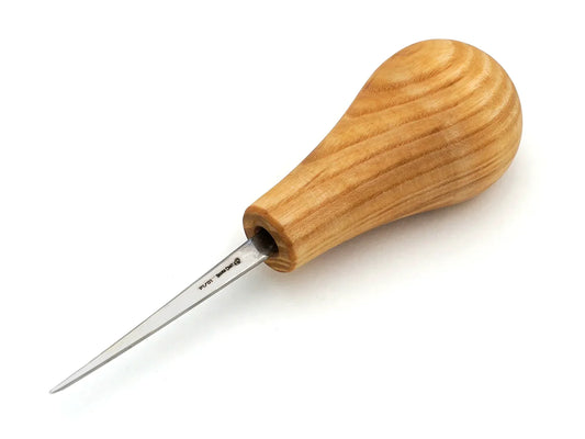 BeaverCraft P1/10 - Palm-chisel straight flat single bevel. Sweep №1 (10mm)
