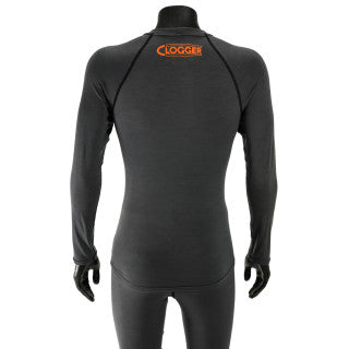 Clogger Men’s 175 Arborist Performance Merino Base Layer Long Sleeve Crew Shirt Size Small