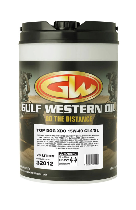 GULF WESTERN TOP DOG XDO® 15W-40