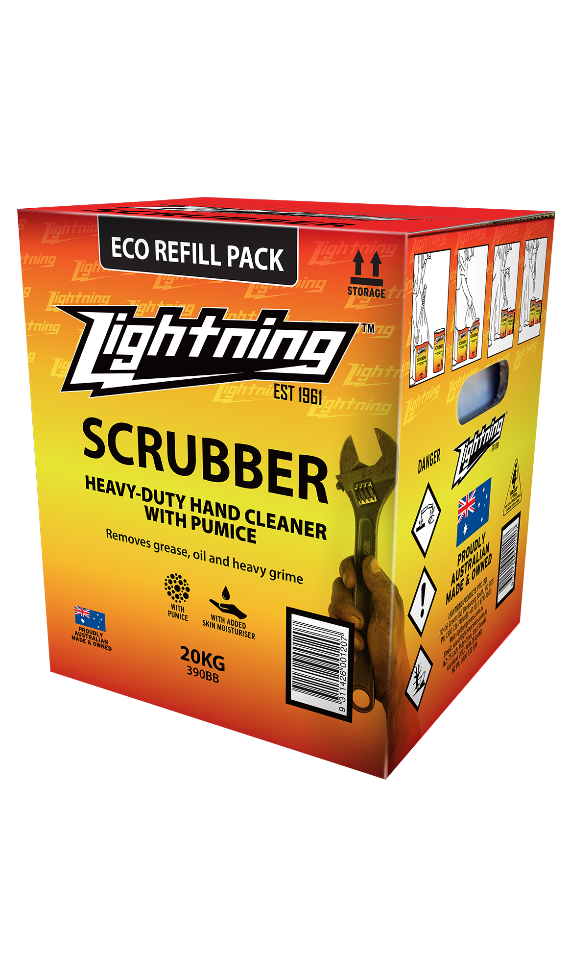 PENRITE Scrubber H/C - Bag In Box 20Kg