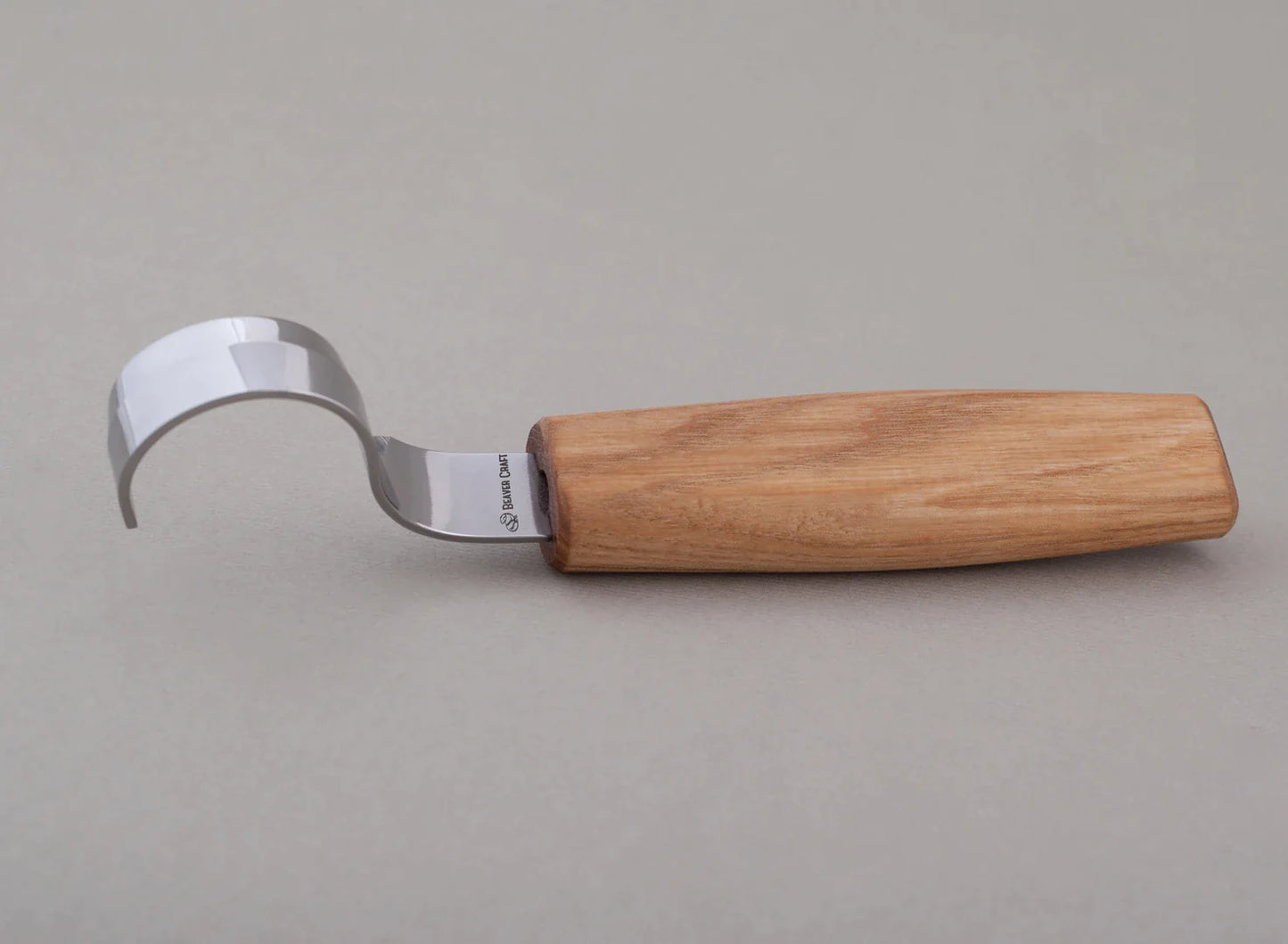 BeaverCraft SK2 Oak – Spoon Carving Knife 30mm with Oak Handle