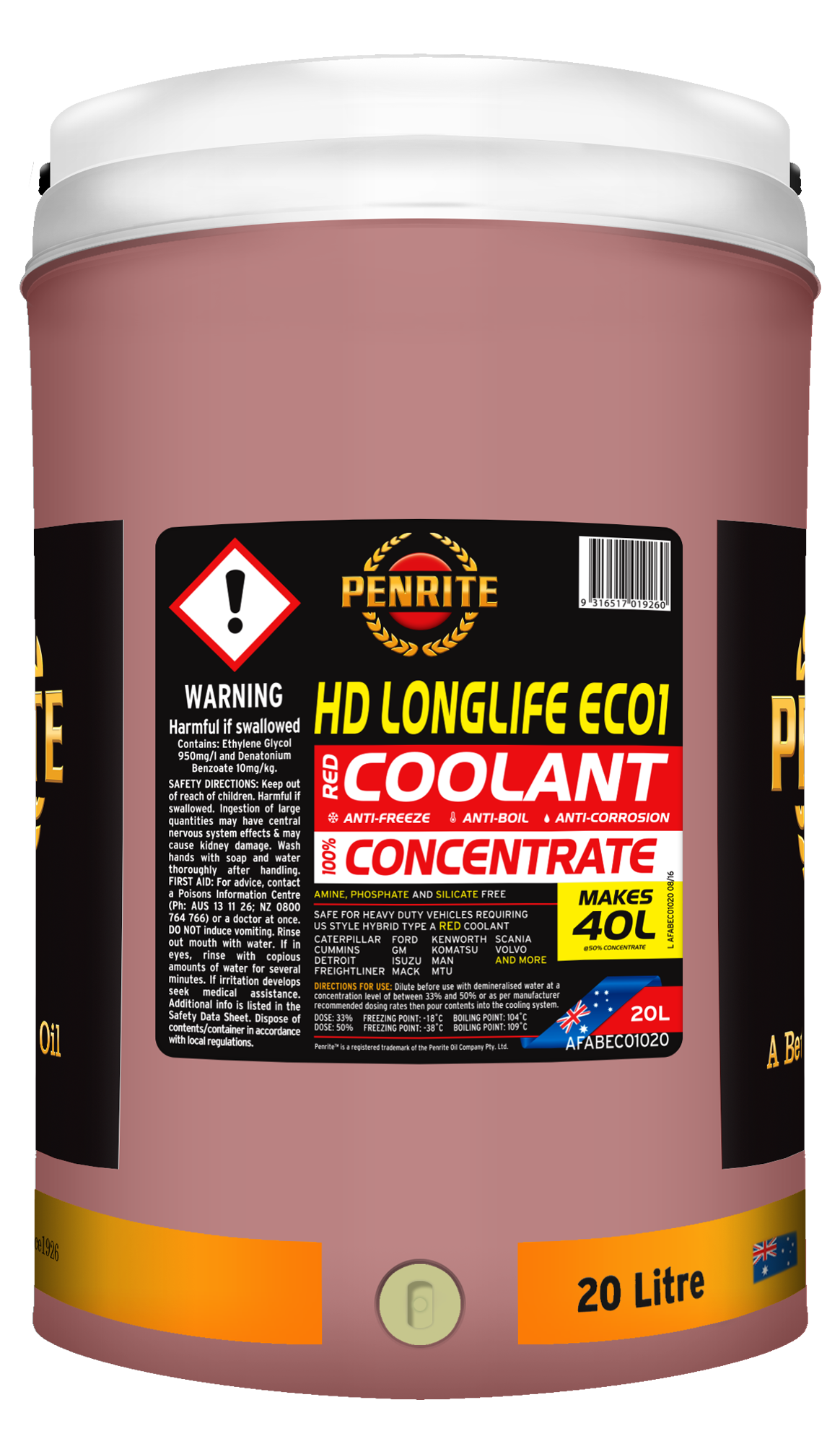 PENRITE Ec01 Longlife Concentrate