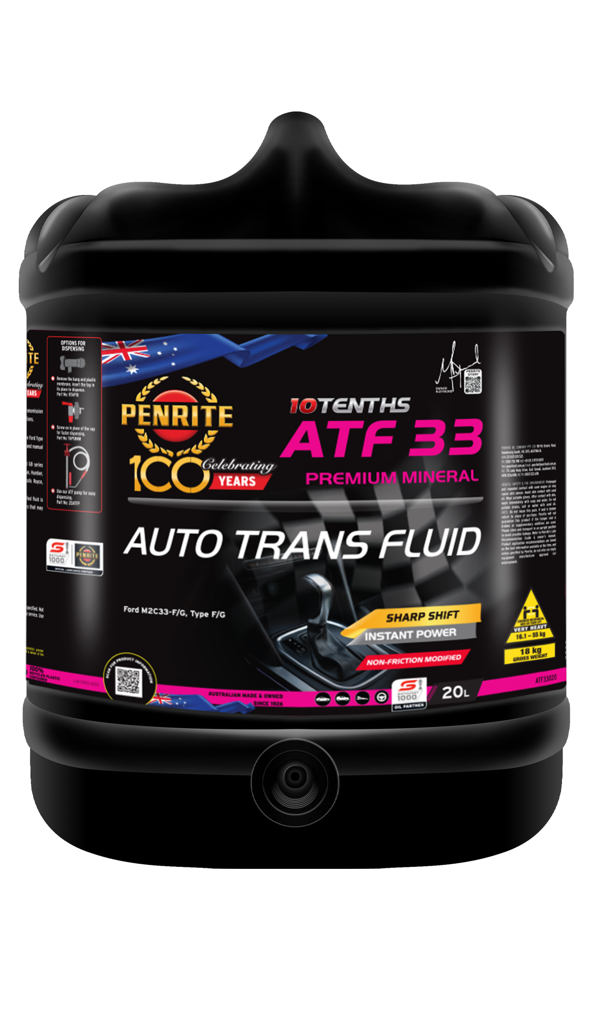 PENRITE Atf 33 Type F Mineral