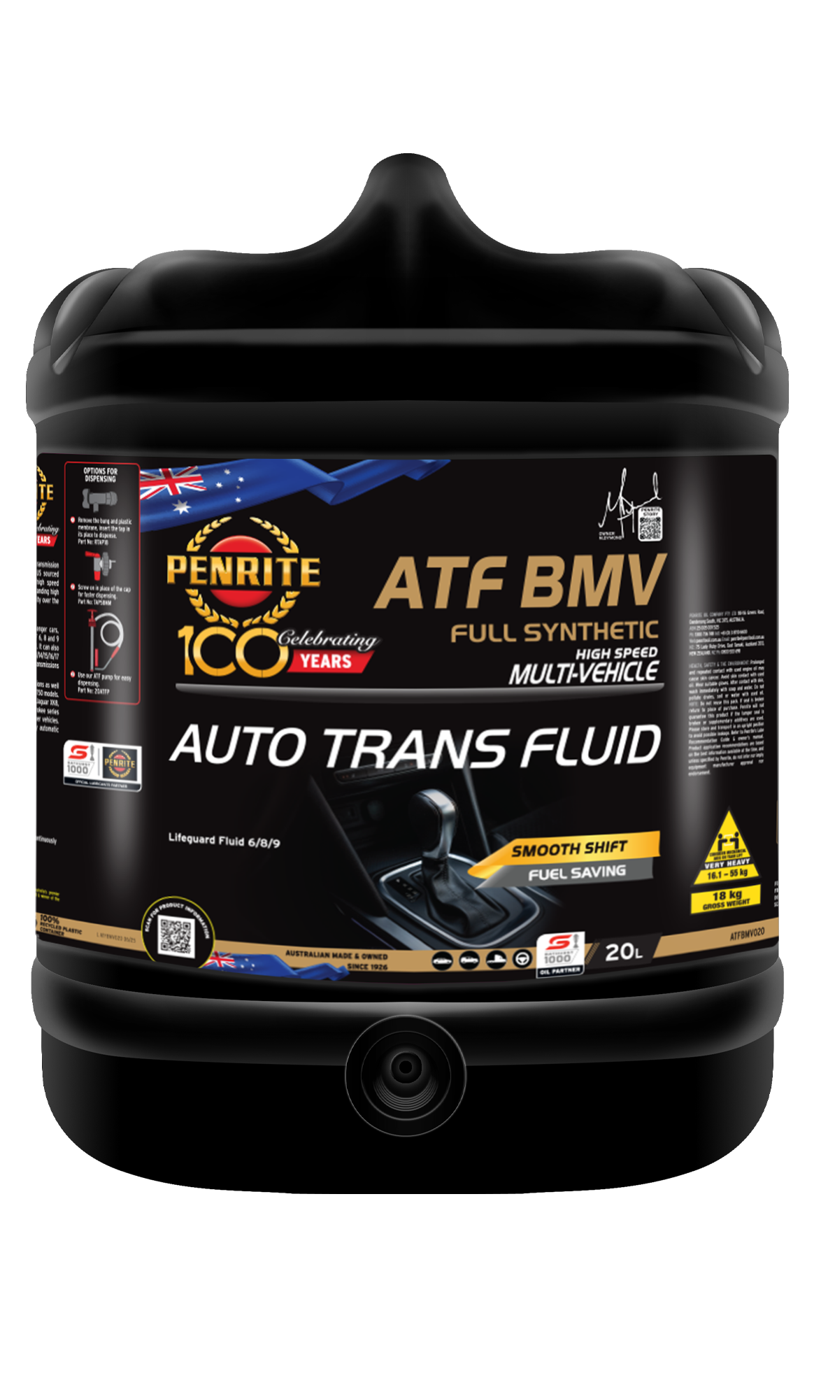 PENRITE Atf Bmv Full Synthetic
