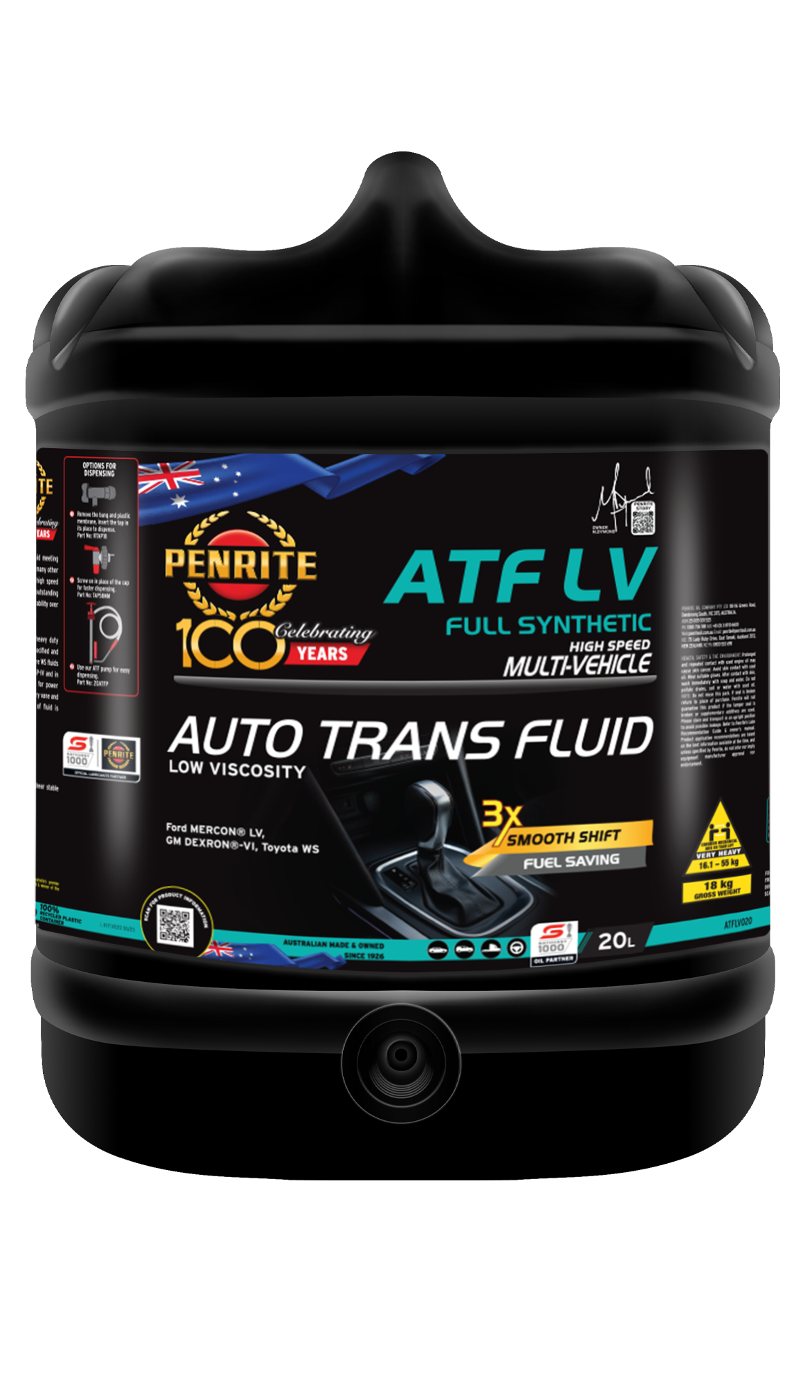 PENRITE Atf Lv Full Synthetic