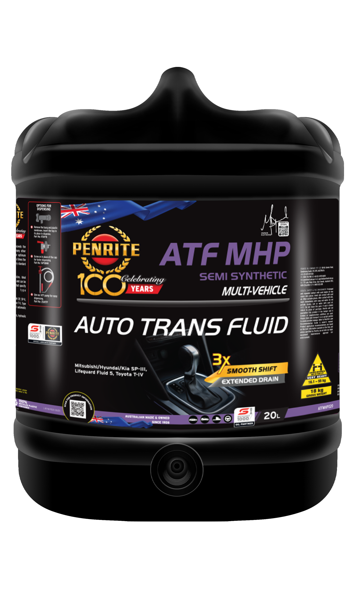 PENRITE Atf Mhp Semi Synthetic