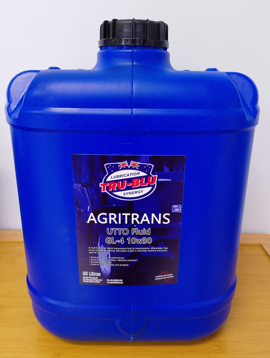 TRU-BLU AgriTrans Utto Fluid 10W30 GL-4 / 20L DRUM
