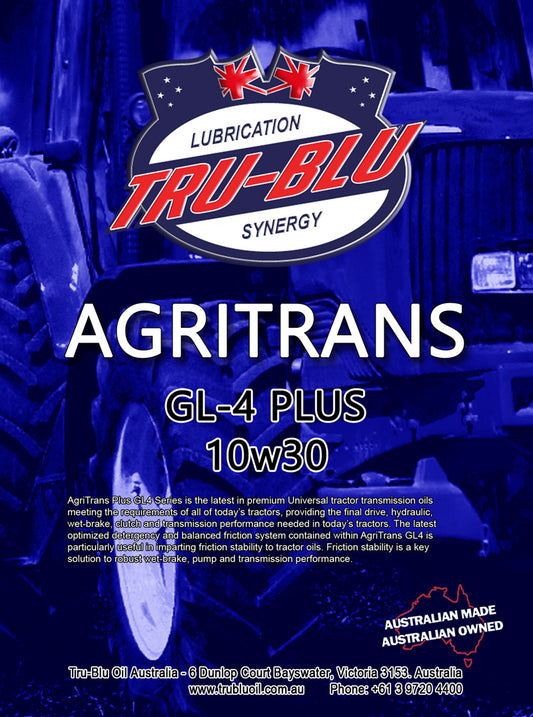 Tru Blu AgriTrans Utto Fluid 10W30 GL-4