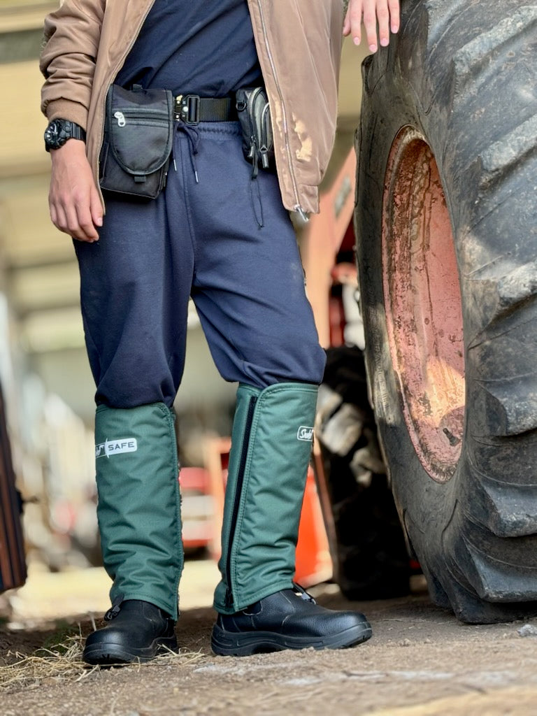 Clogger SnakeSafe - Australia's Classic Snake Gaiters for Peace of Mind Size Large
