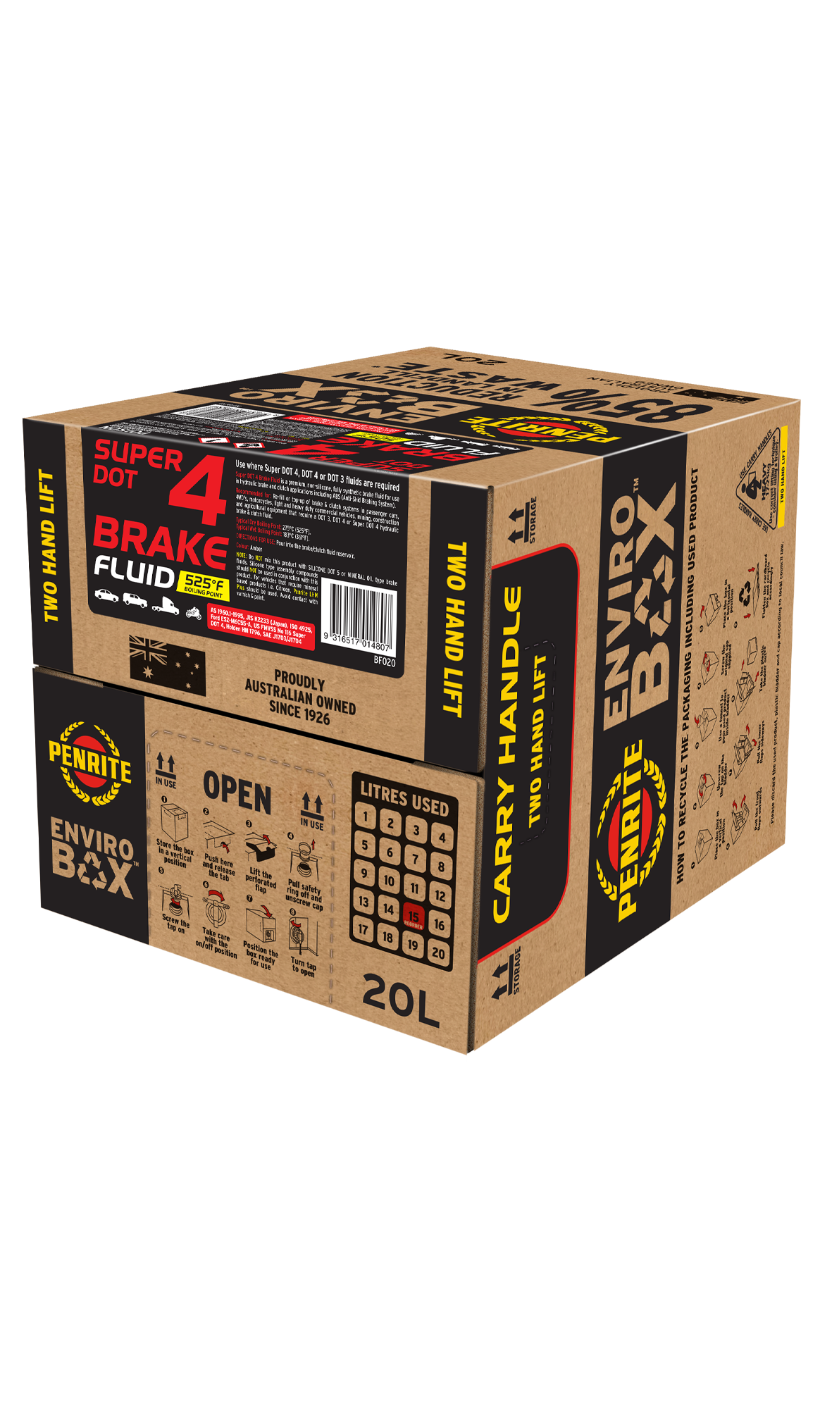 PENRITE Brake Fluid Super Dot 4