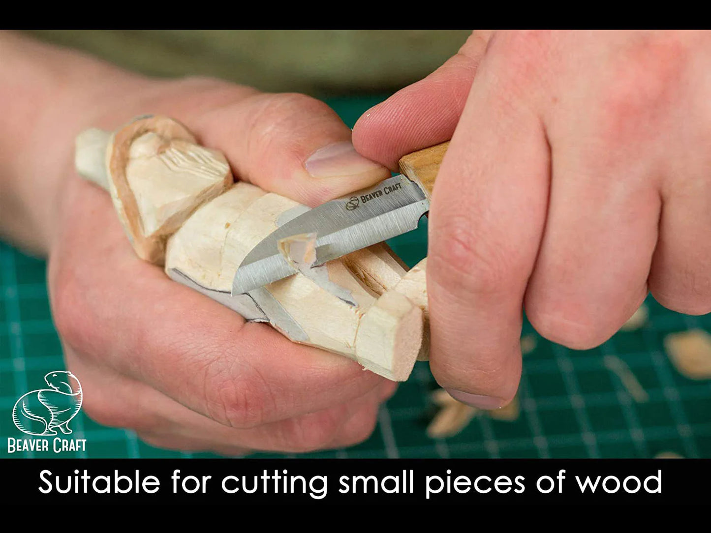 BeaverCraft C2 Wood Working Carving Bench Knife