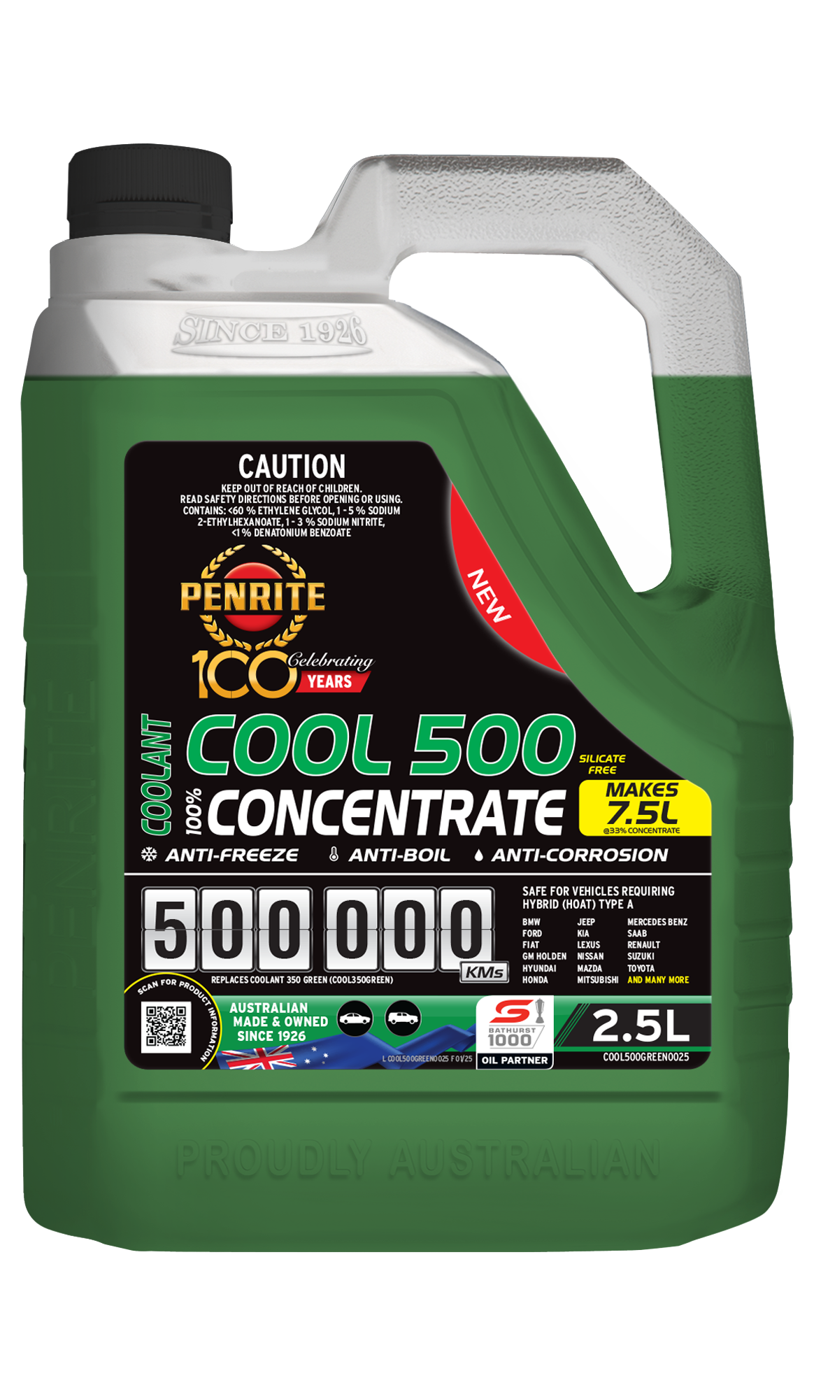 PENRITE 500,000Km Green Cool Con