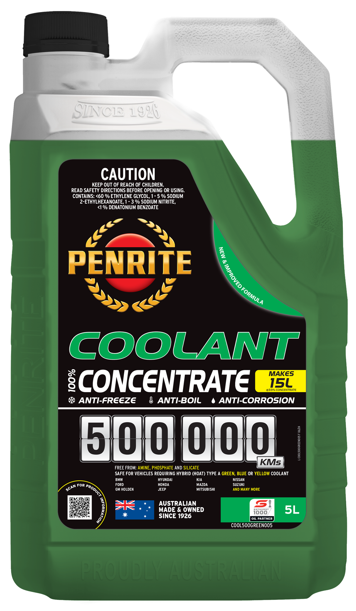 PENRITE 500,000Km Green Cool Con