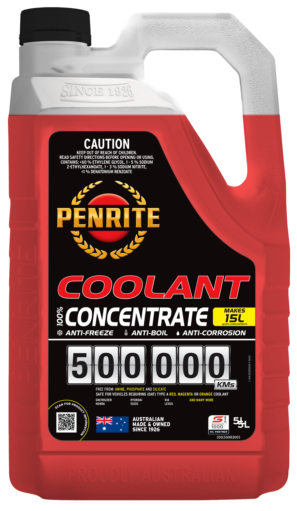 PENRITE 500,000Km Red Cool Con