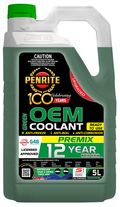 PENRITE Green Oem Coolant Premix
