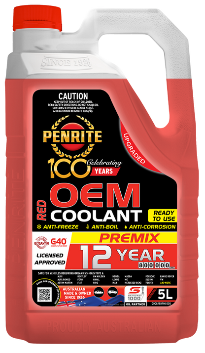 PENRITE Red Oem Coolant Premix