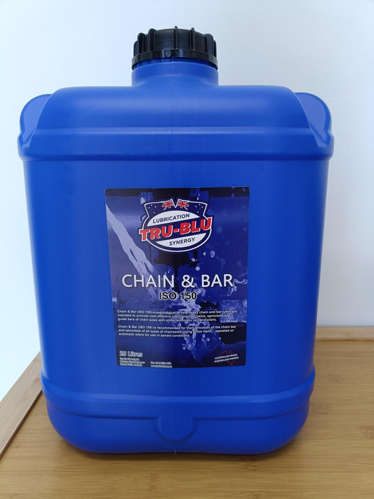 TRU-BLU OIL Chainsaw Chain & Bar Oil ISO 150 - 20L Drum