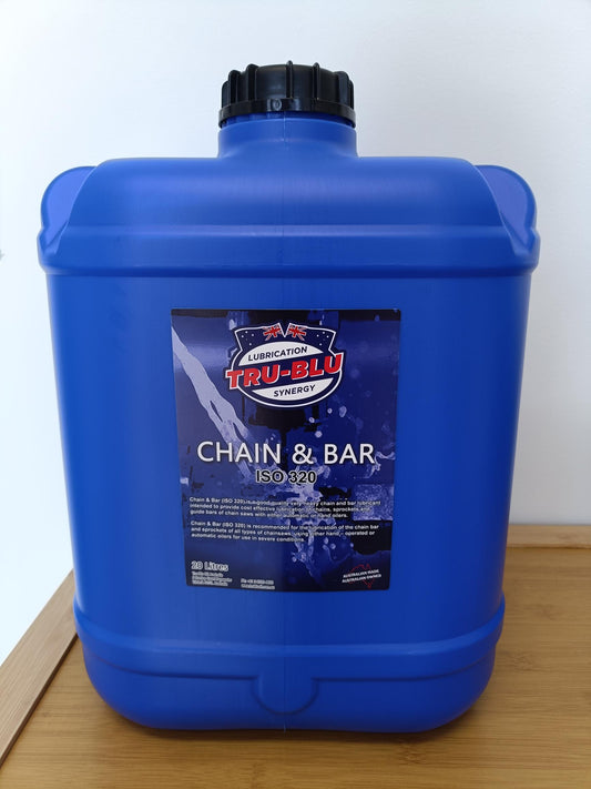 TRU-BLU CHAIN & BAR OIL ISO 320 20L DRUM