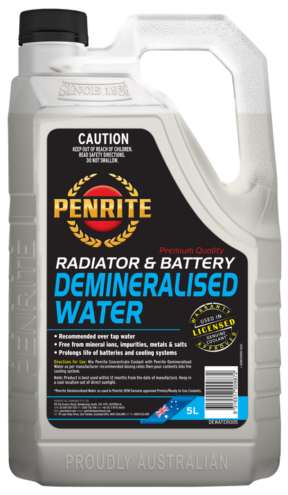 PENRITE Demineralised Water