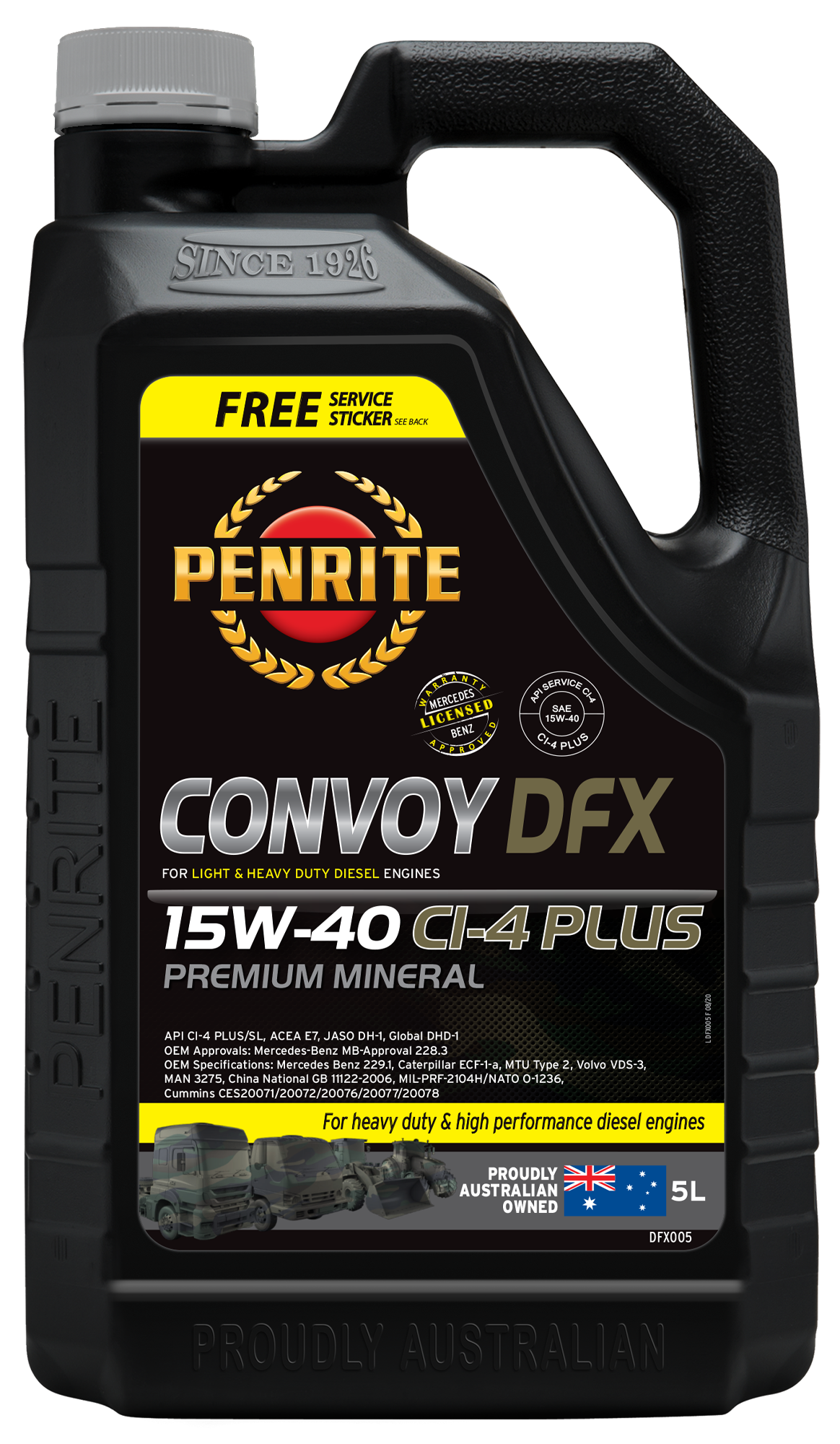 PENRITE Convoy Super Fx 15W40 Mineral