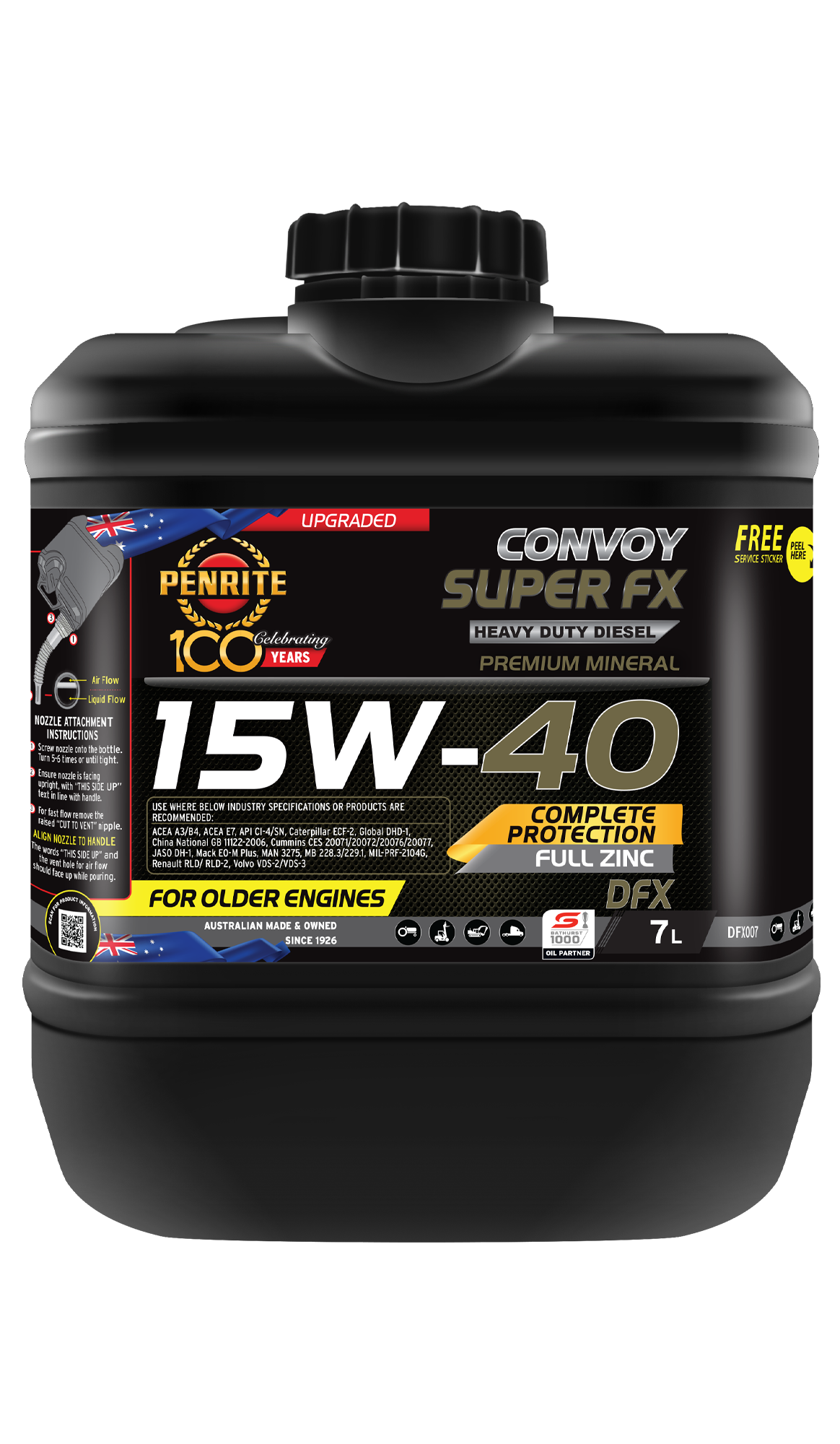PENRITE Convoy Super Fx 15W40 Mineral