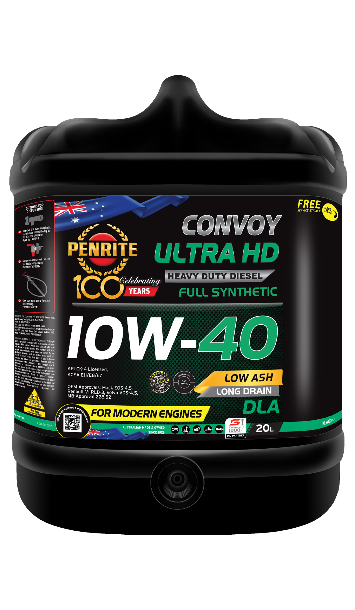 PENRITE Convoy Ultra Hd 10W-40