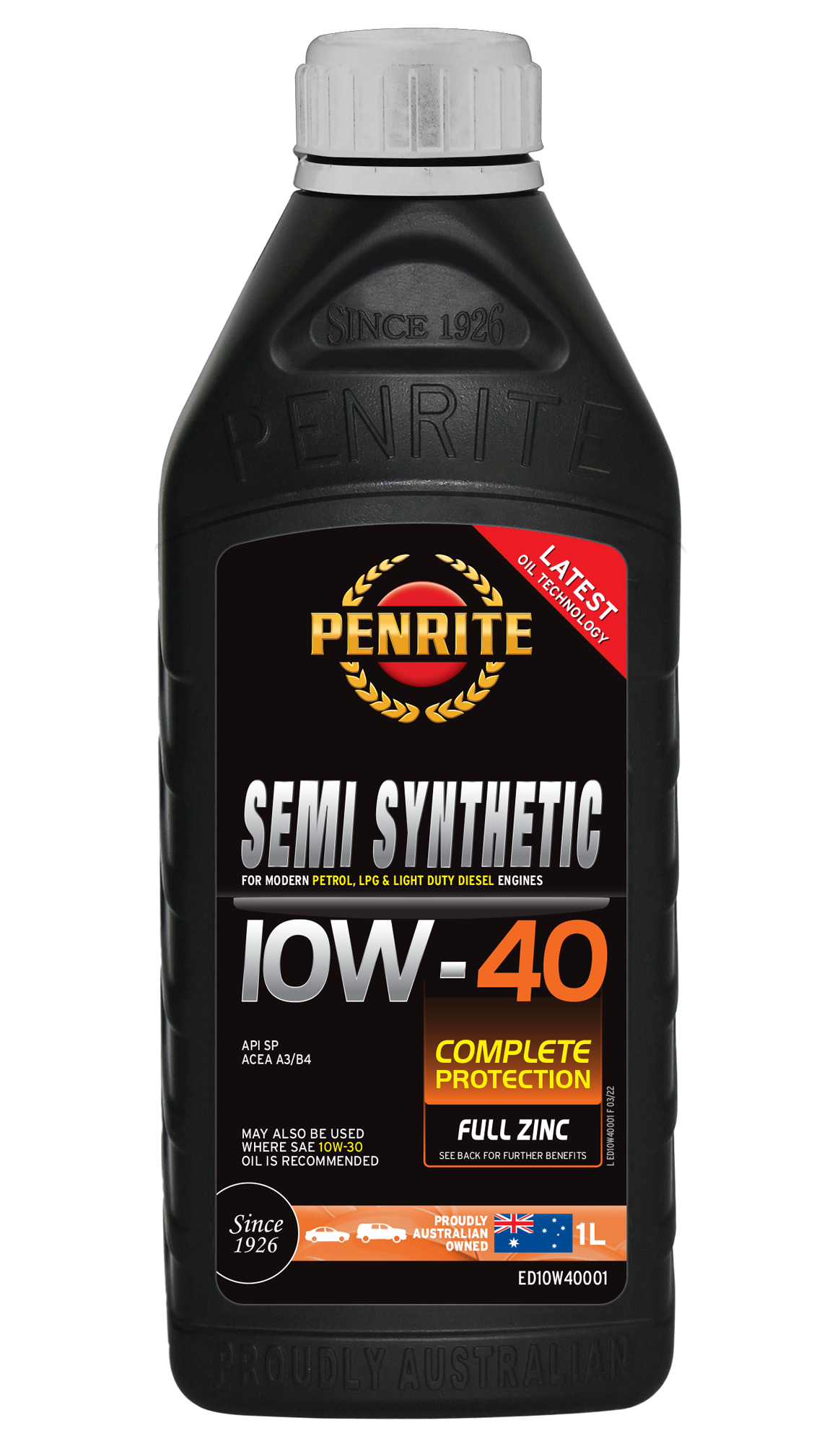 PENRITE Everyday 10W40 Semi Syn