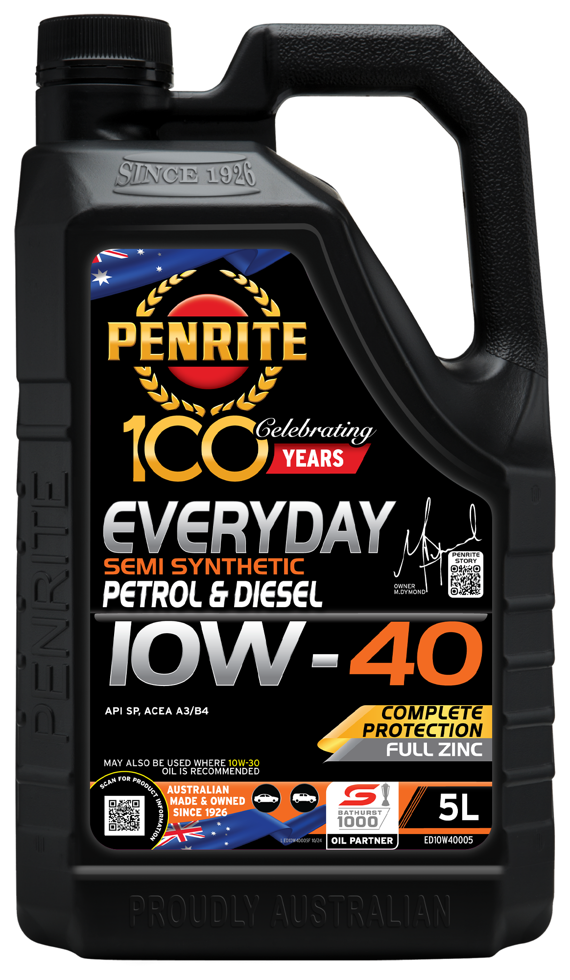 PENRITE Everyday 10W40 Semi Syn
