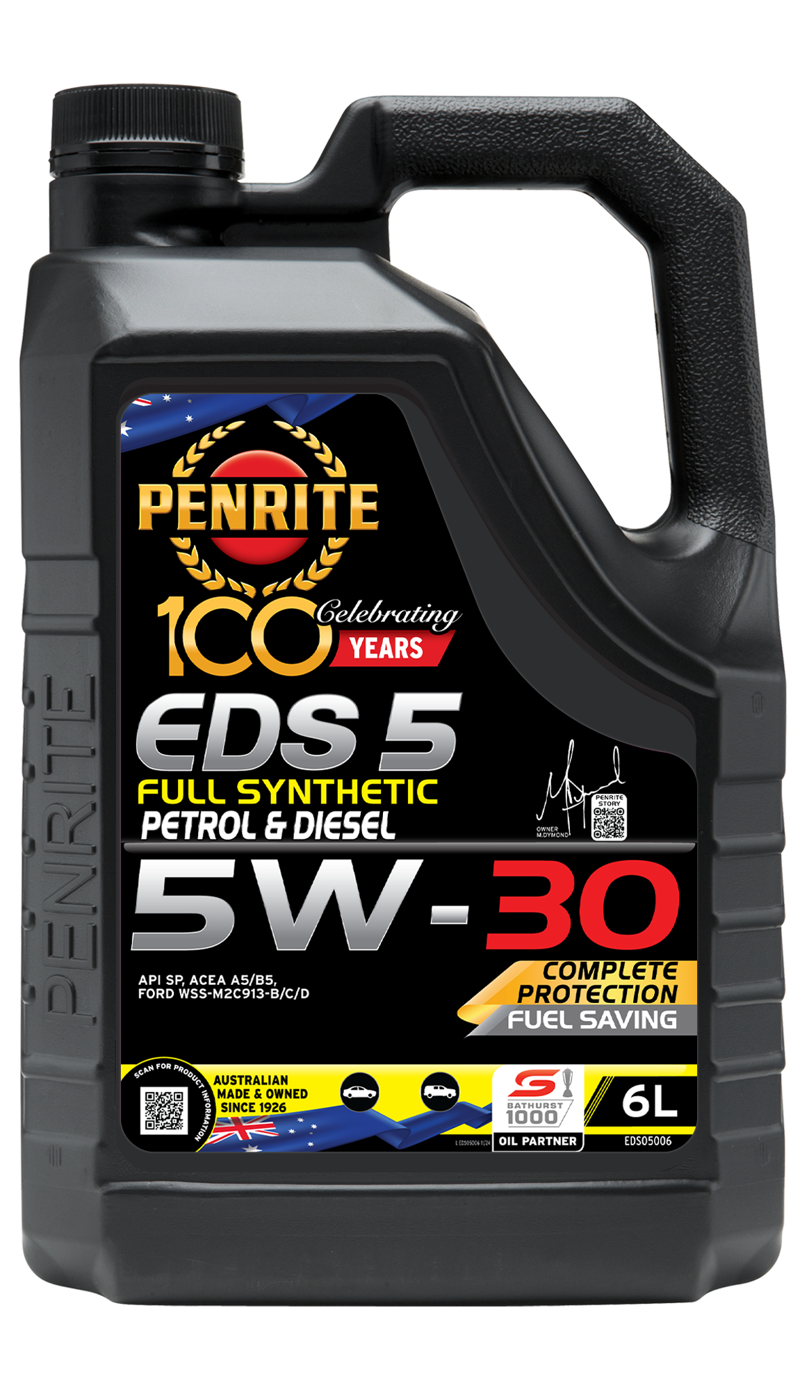 PENRITE Eds 5 5W-30 Full Syn