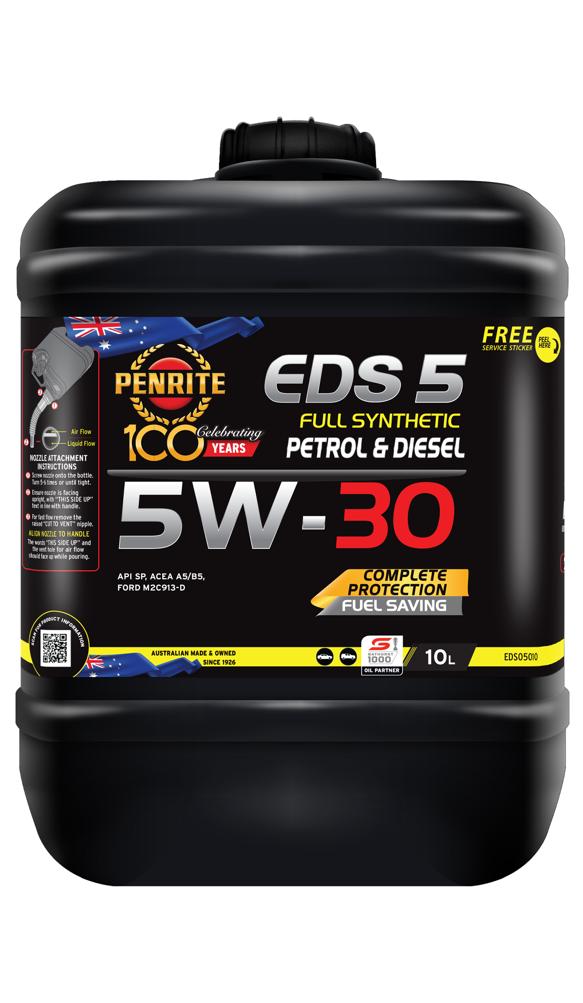 PENRITE Eds 5 5W-30 Full Syn
