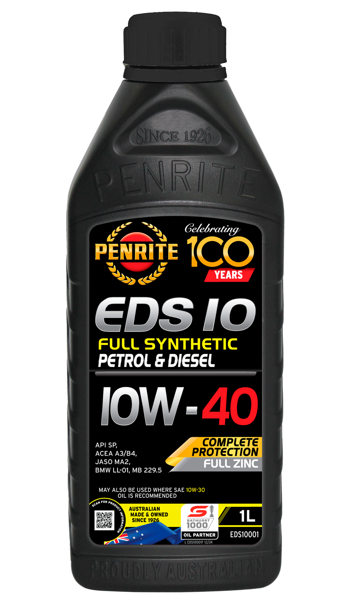 PENRITE Eds 10 10W40 Full Syn