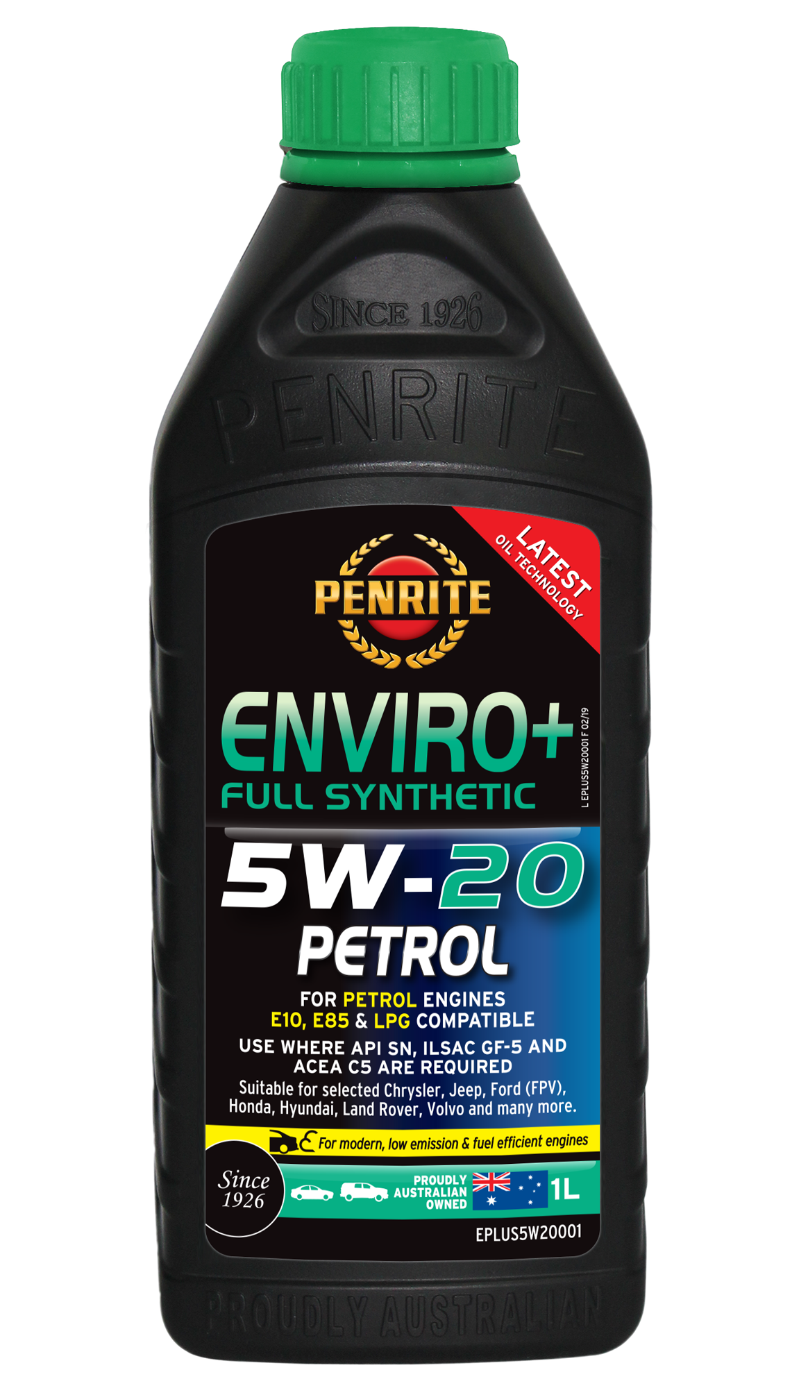PENRITE Enviro+ 5W20 Full Syn