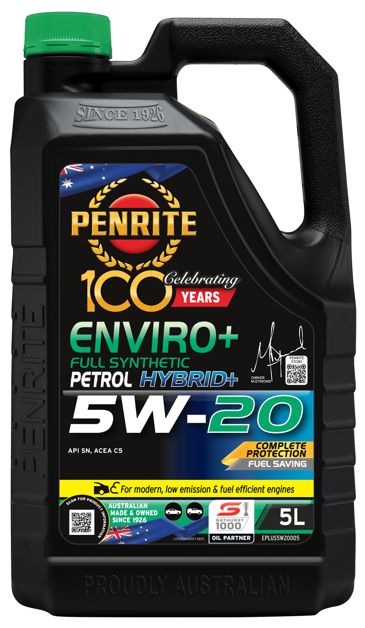 PENRITE Enviro+ 5W20 Full Syn