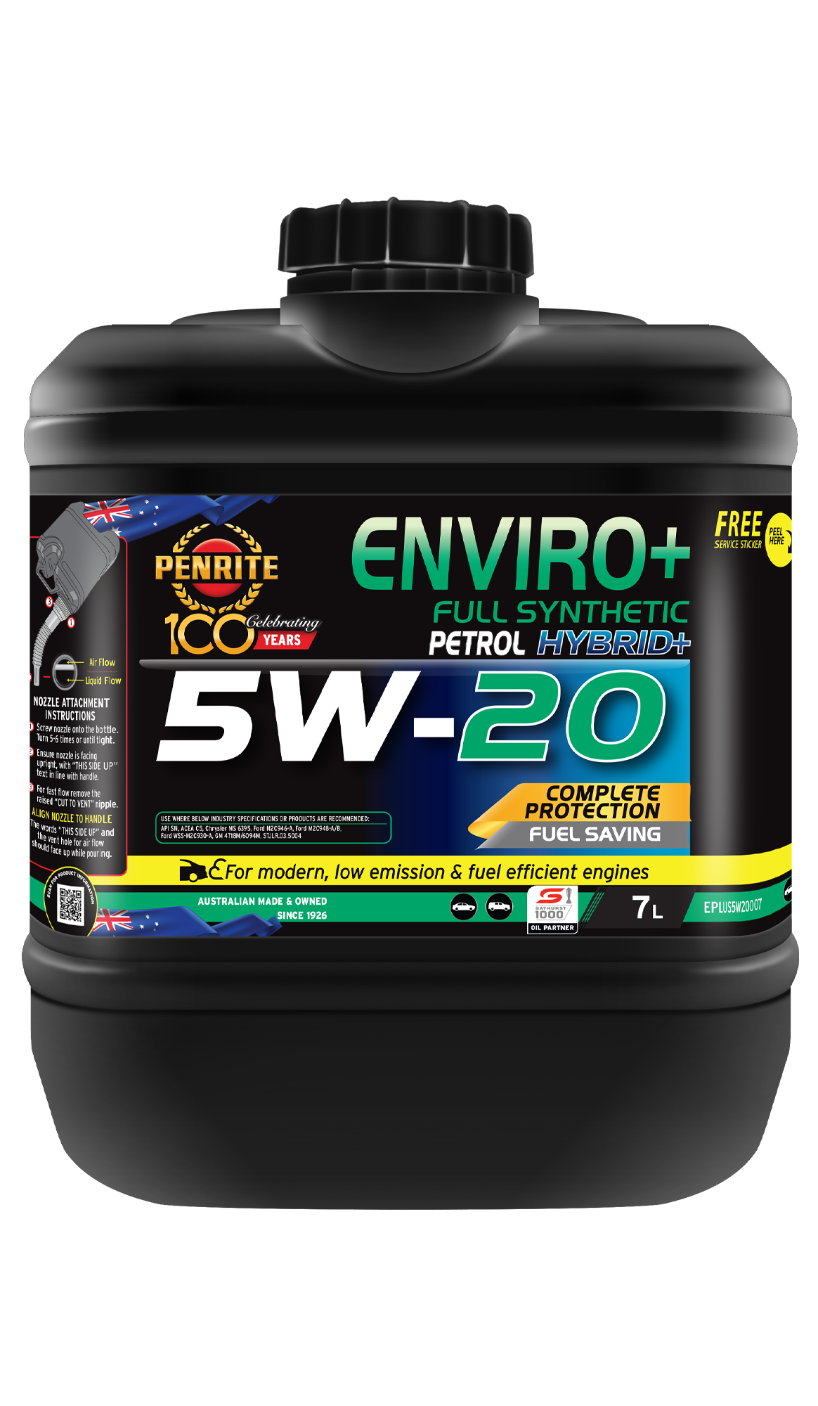 PENRITE Enviro+ 5W20 Full Syn