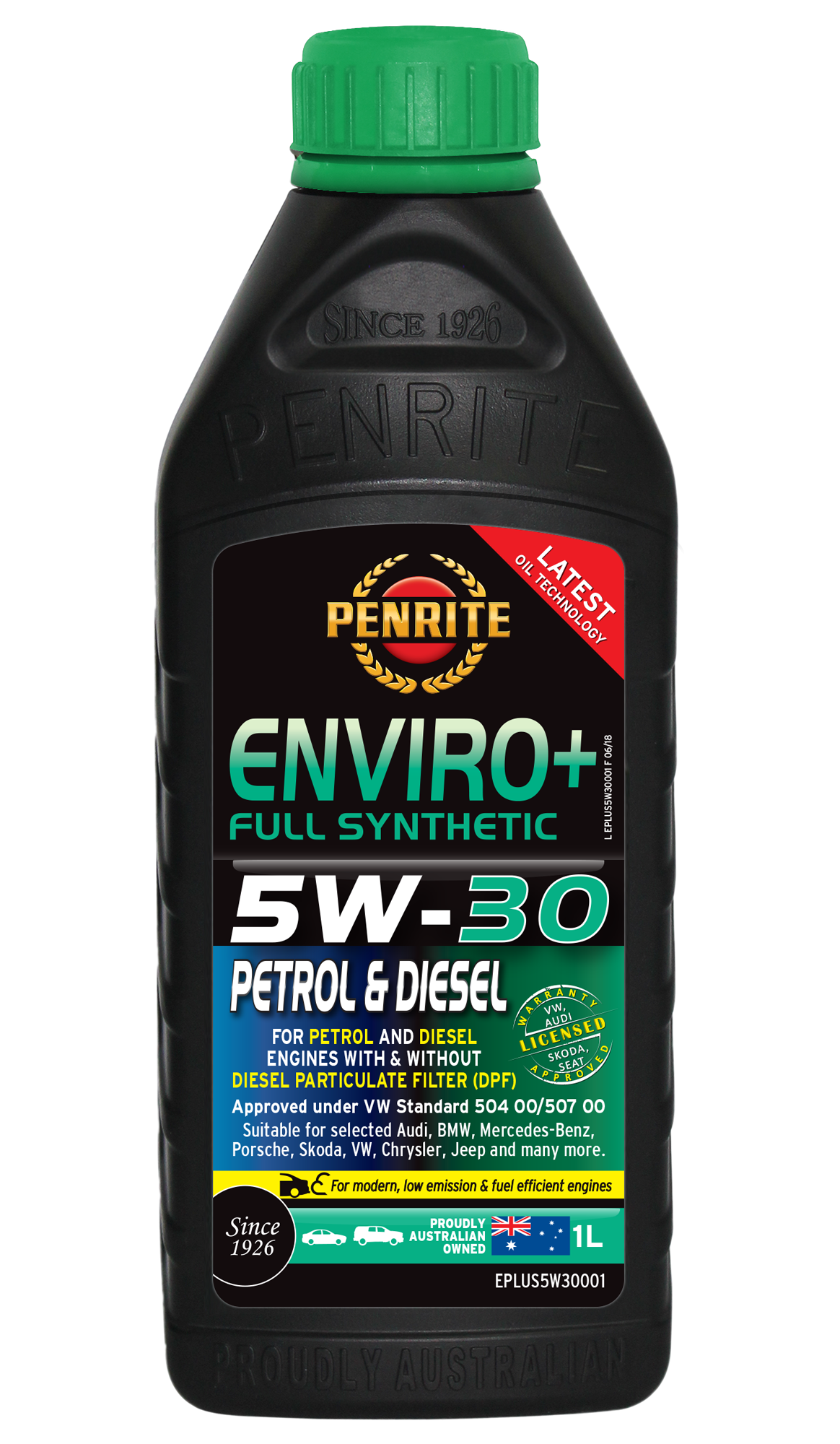 PENRITE Enviro+ 5W30 Full Syn