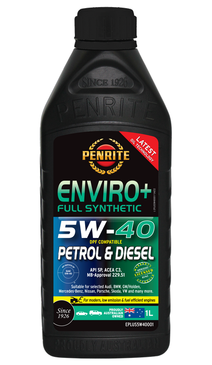 PENRITE Enviro+ 5W40 Full Syn
