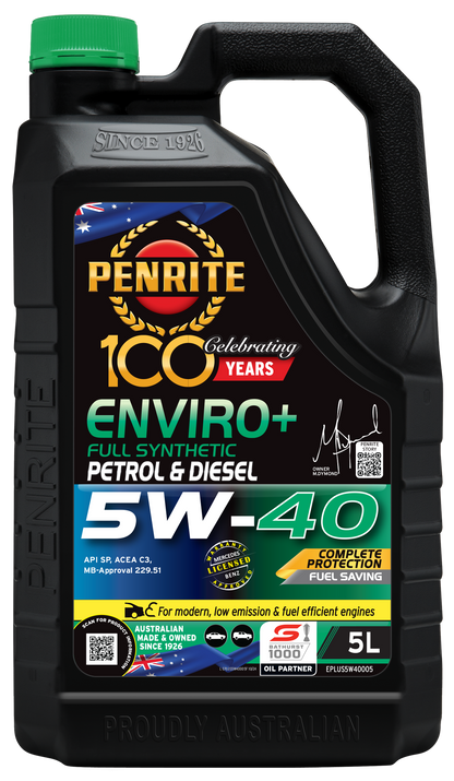 PENRITE Enviro+ 5W40 Full Syn