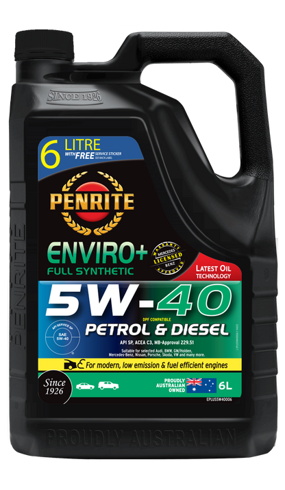PENRITE Enviro+ 5W40 Full Syn