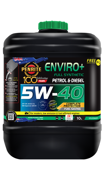 PENRITE Enviro+ 5W40 Full Syn