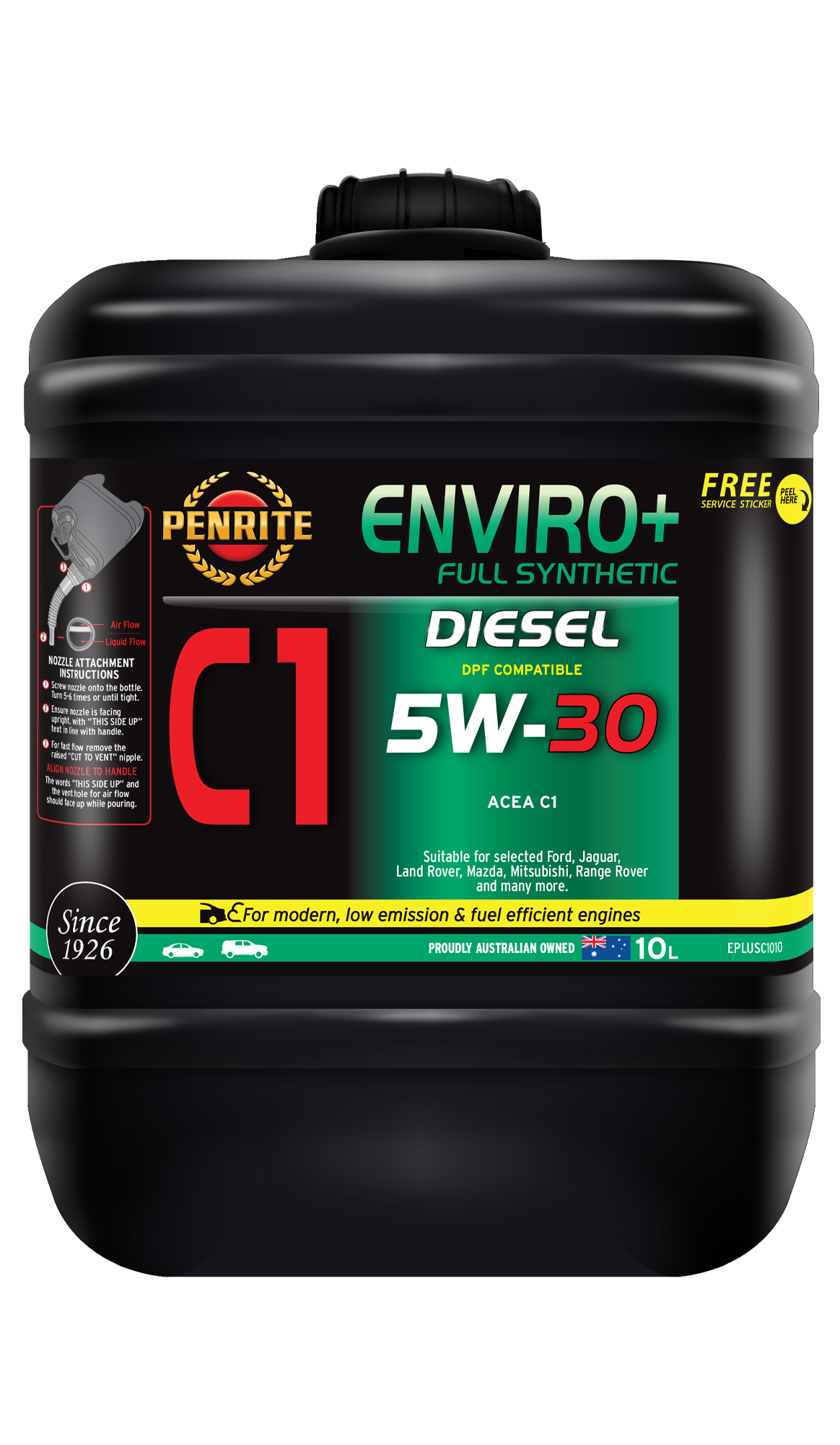 PENRITE Enviro+ C1 5W30 Full Syn
