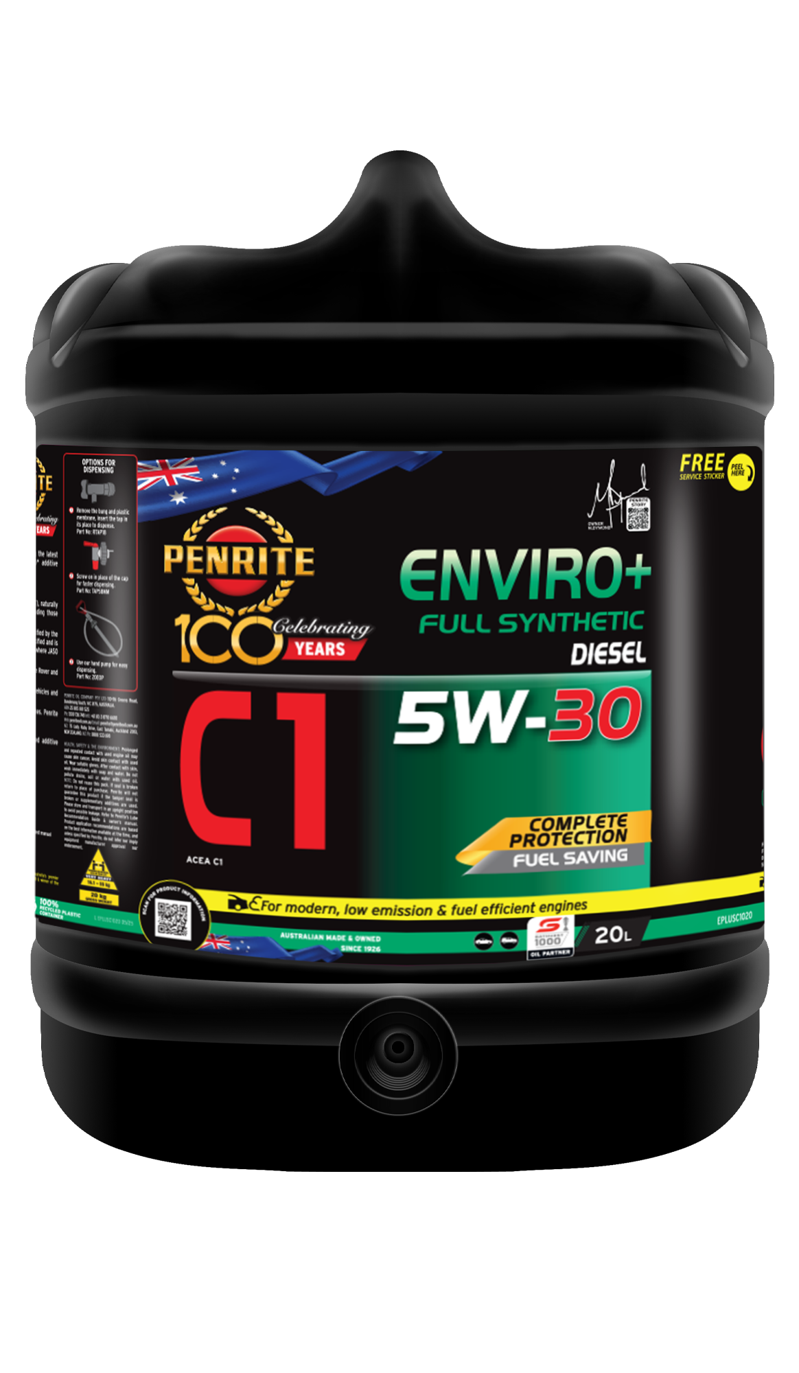 PENRITE Enviro+ C1 5W30 Full Syn