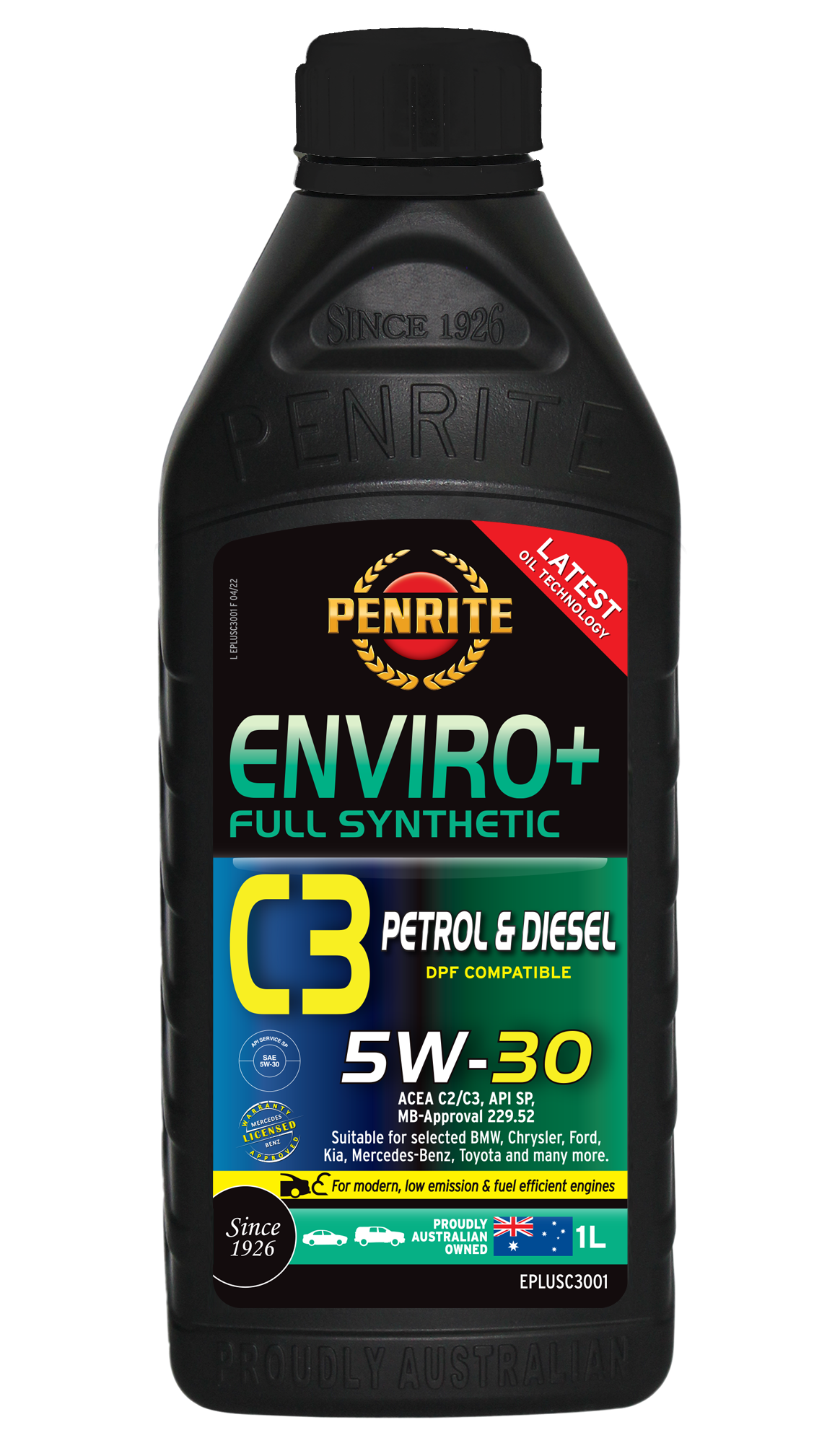 PENRITE Enviro+ C3 Full Syn (5W30)