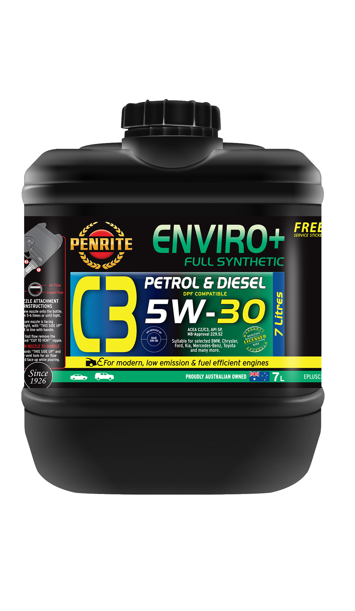 PENRITE Enviro+ C3 Full Syn (5W30)