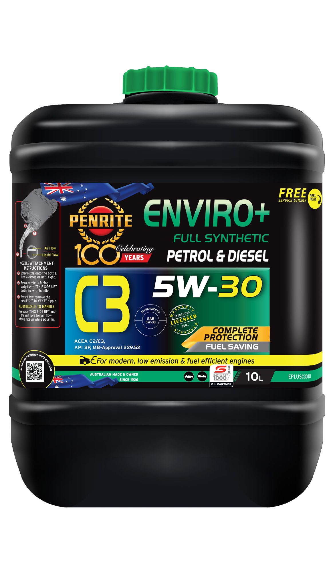 PENRITE Enviro+ C3 Full Syn (5W30)