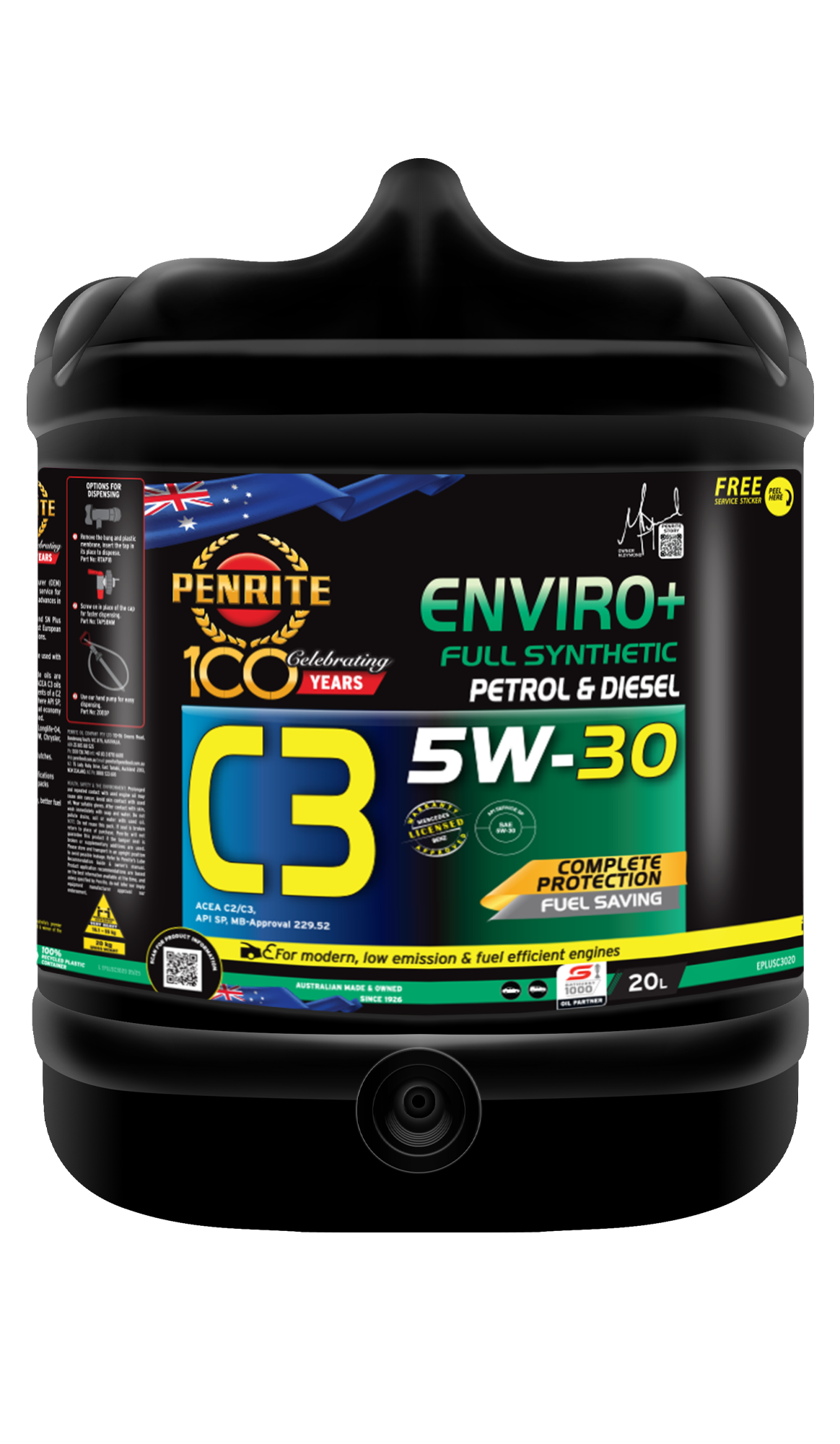 PENRITE Enviro+ C3 Full Syn (5W30)