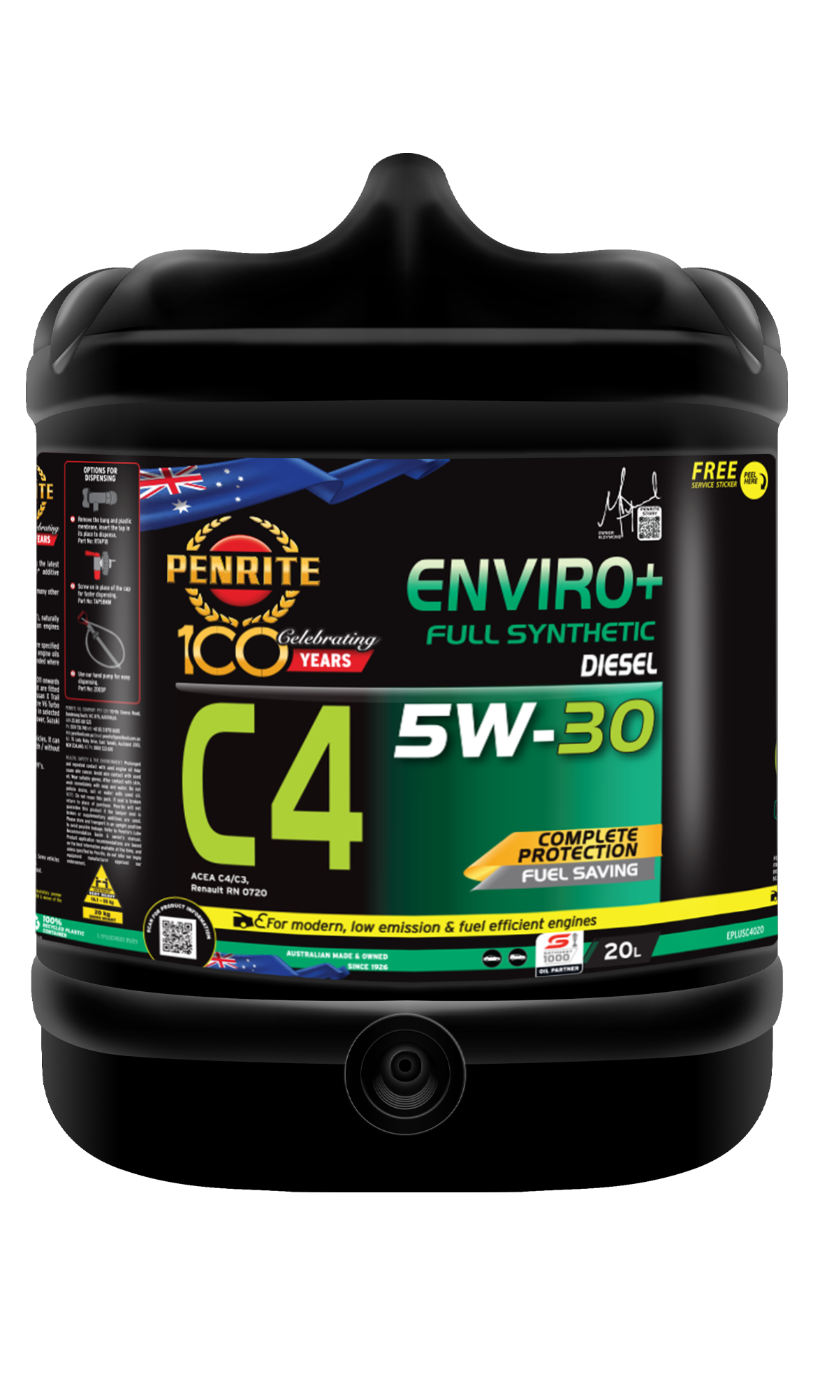 PENRITE Enviro+ C4 Full Syn (5W30)