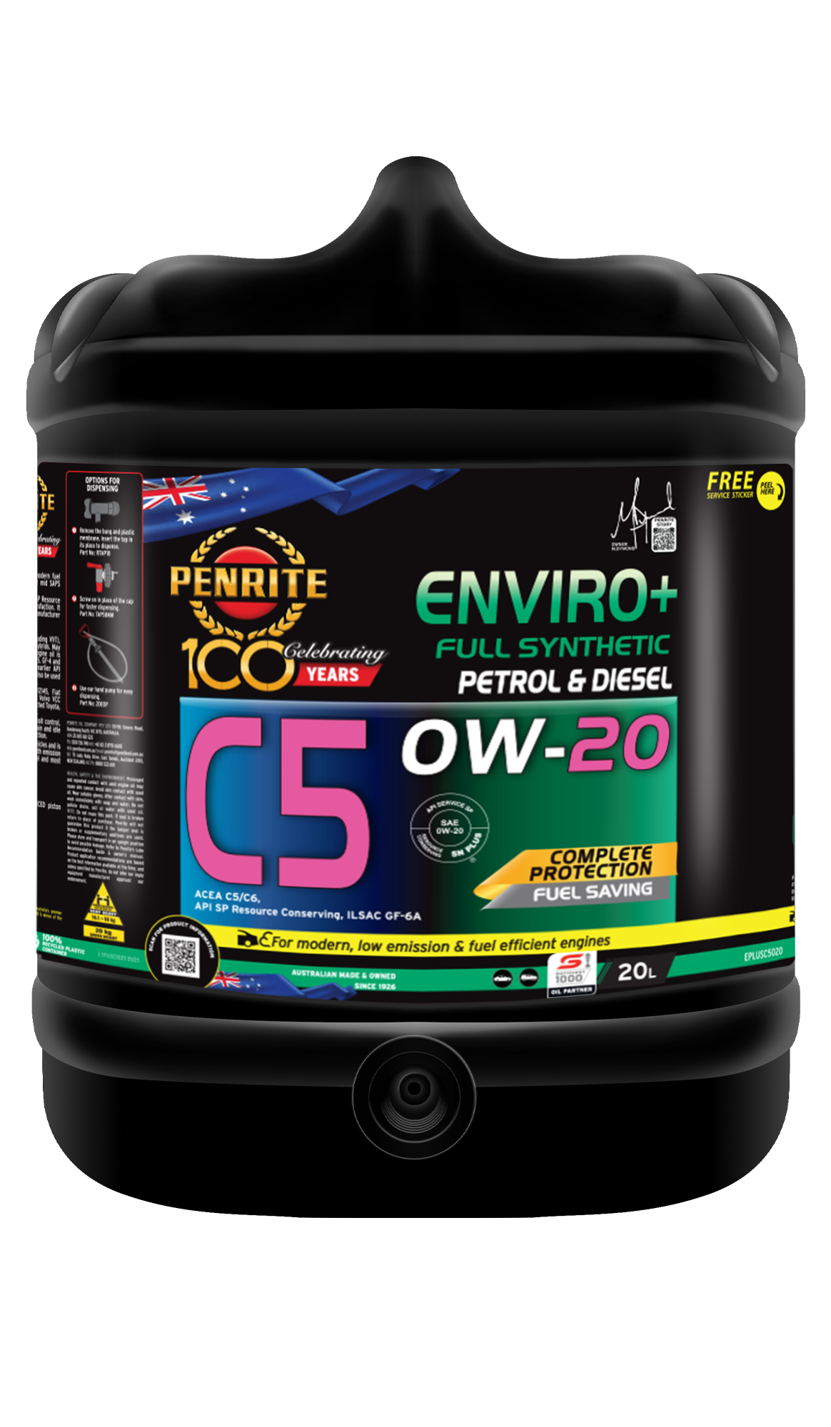 PENRITE Enviro+ C5 Full Synthetic