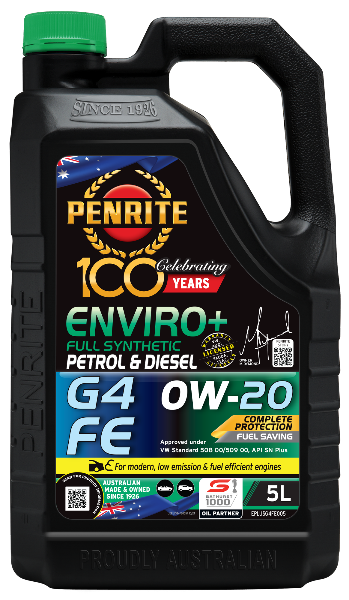 PENRITE Enviro+ G4 Fe 0W-20