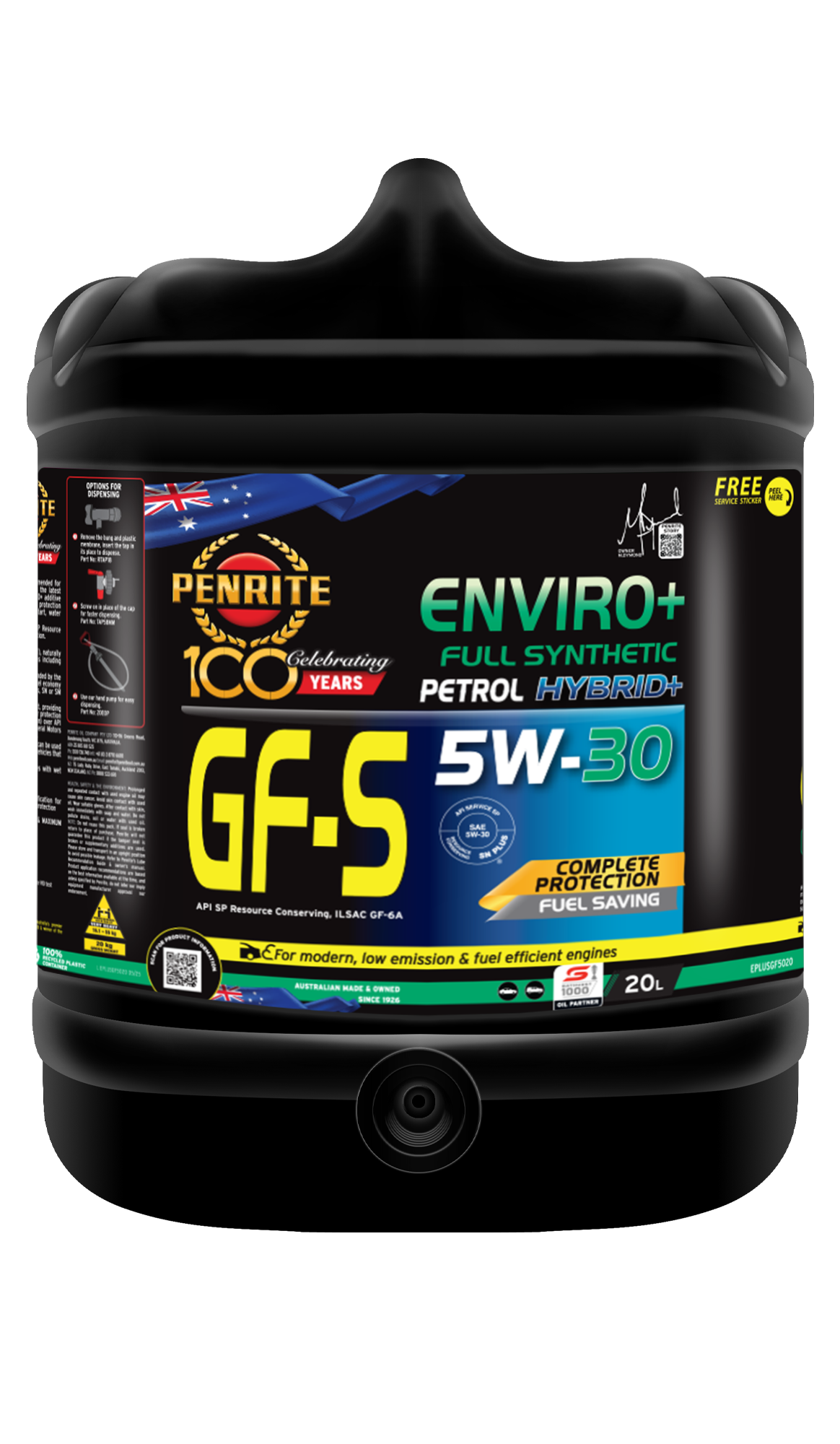 PENRITE Enviro+ Gf5 Full Syn (5W30)