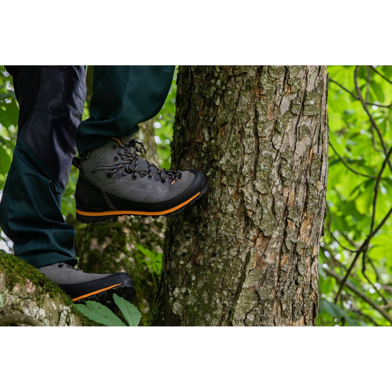 Clogger Haix Ramble GTX Climbing Boot Grey/Orange